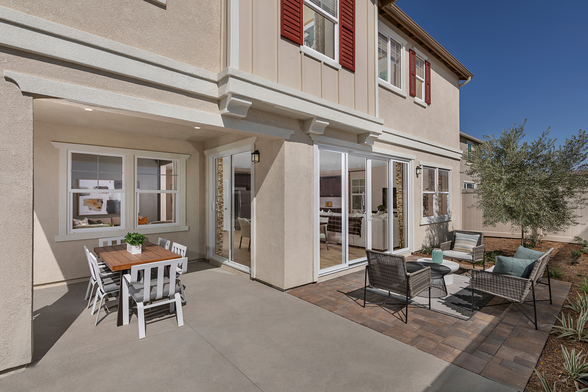 New Homes in Chino, CA - Driftstone at The Preserve Plan 2805 Patio