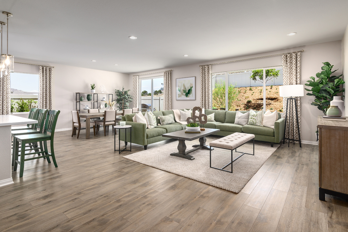 New Homes in Menifee, CA - Durango at Shadow Mountain Plan 2906 Great Room
