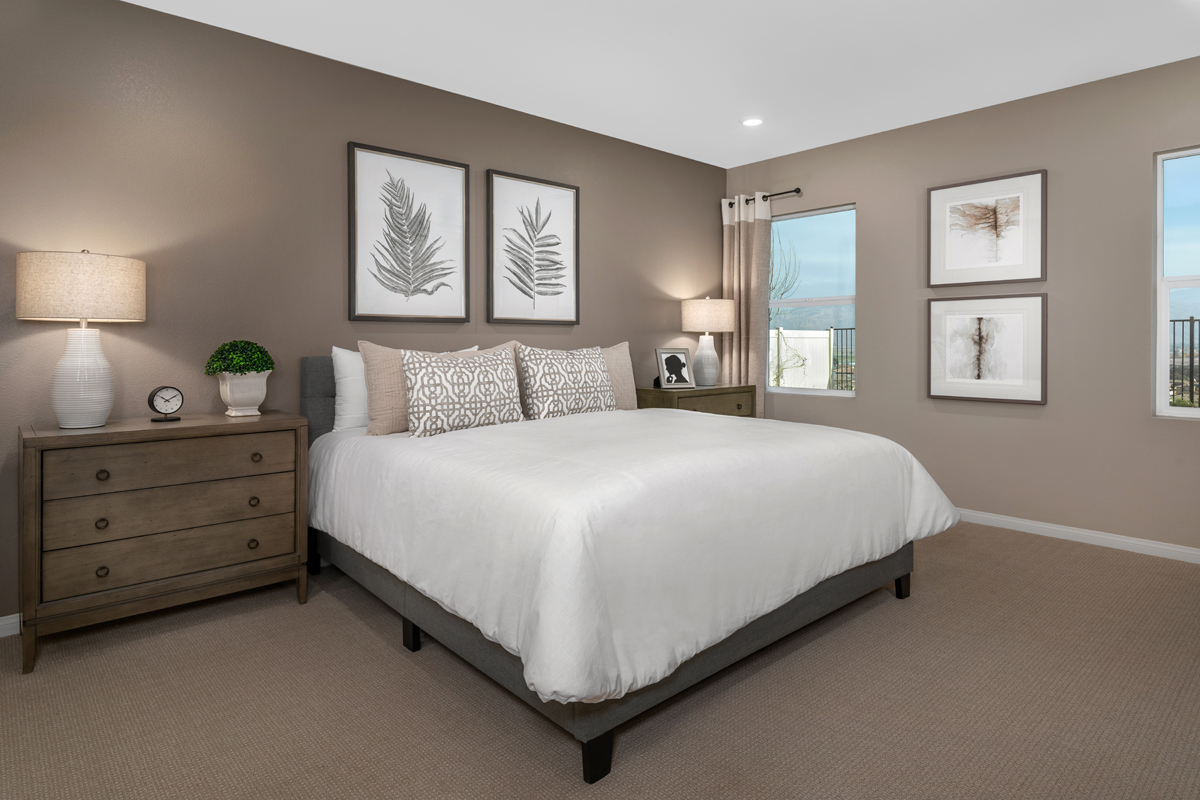 New Homes in San Jacinto, CA - Eagles Crest at The Cove	 Plan 1698 Primary Bedroom