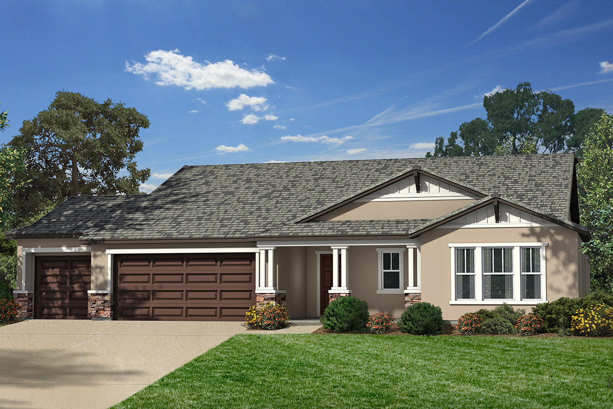 Exterior C 3-car garage