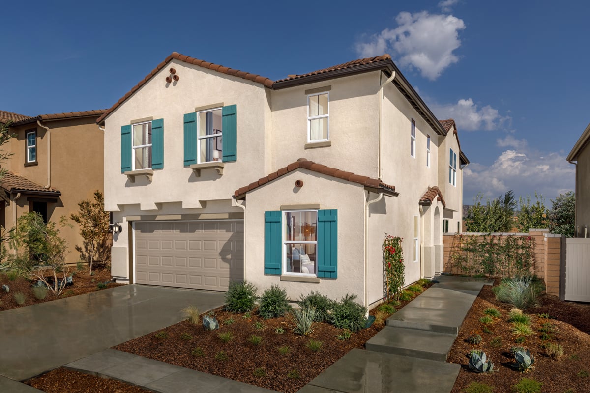 KB model home in Homeland, CA