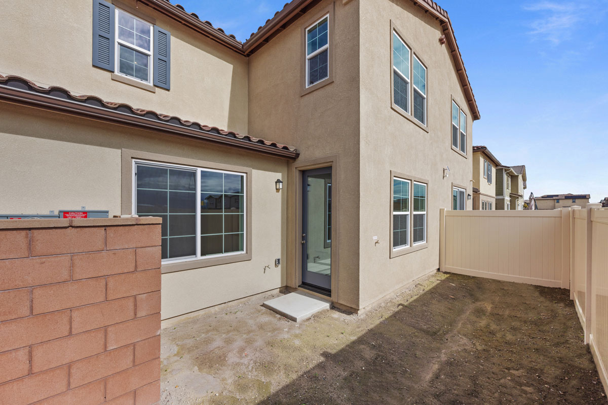 Rear yard