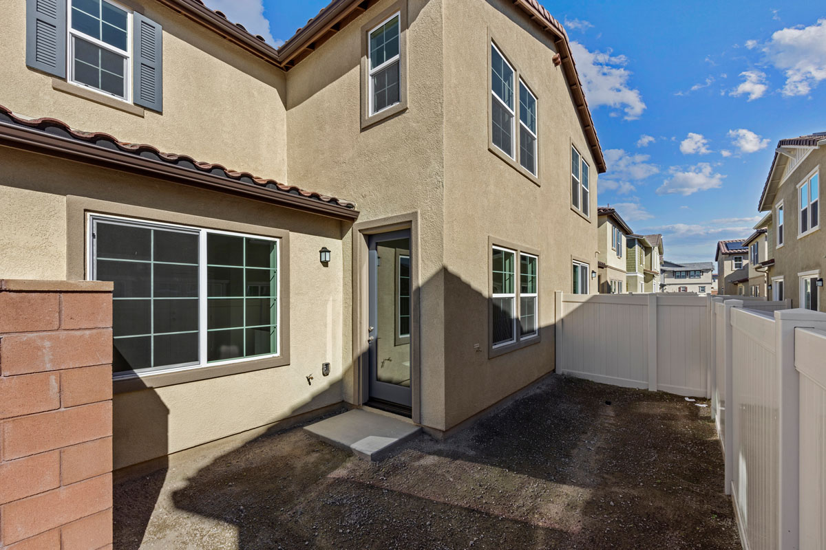 Rear yard
