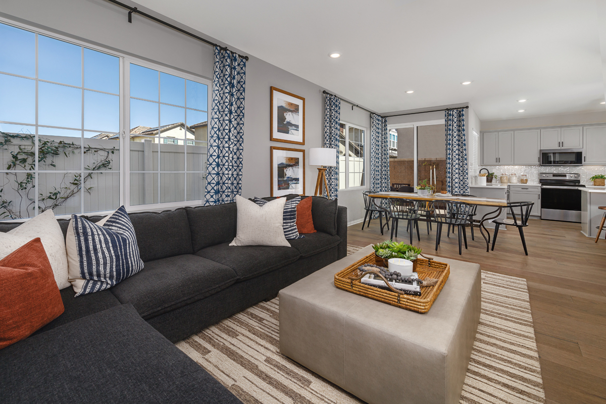 New Homes in Chino, CA - Lotus at the Seasons Plan 2296 Great Room