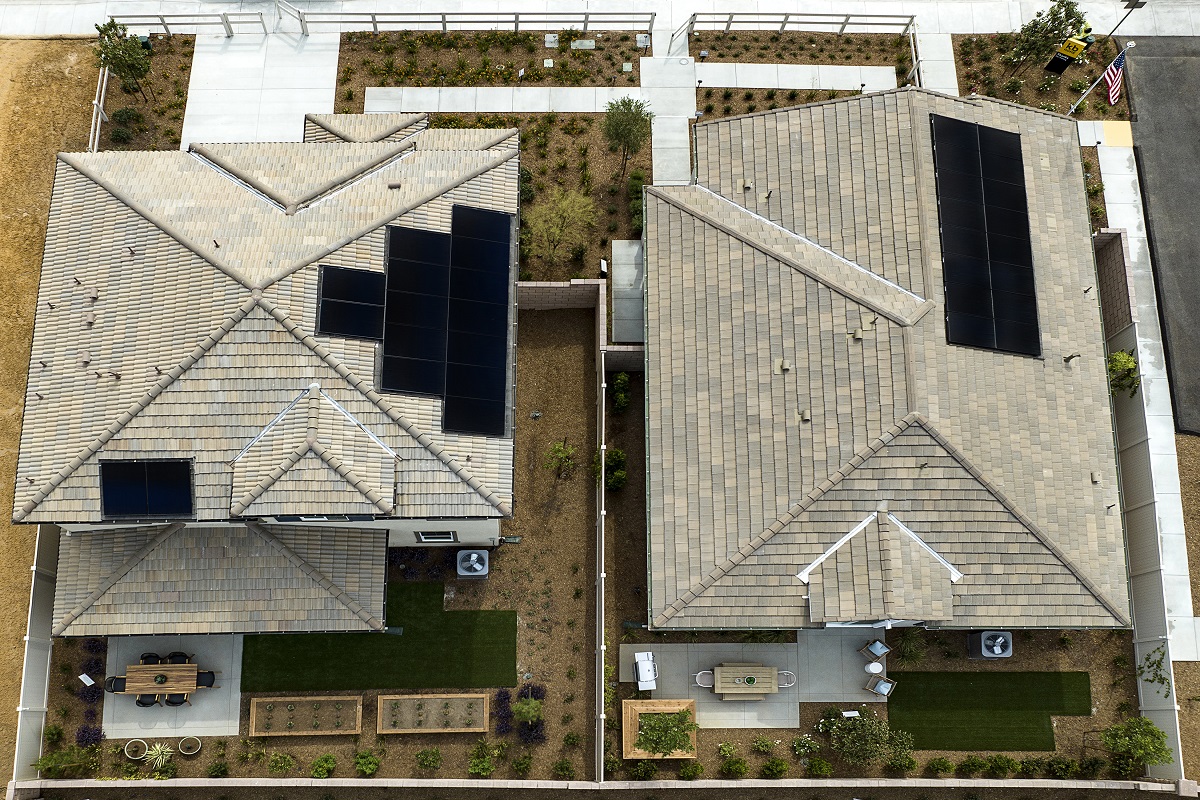 New Homes in Menifee, CA - Oak Shade at Shadow Mountain Solar Energy System
