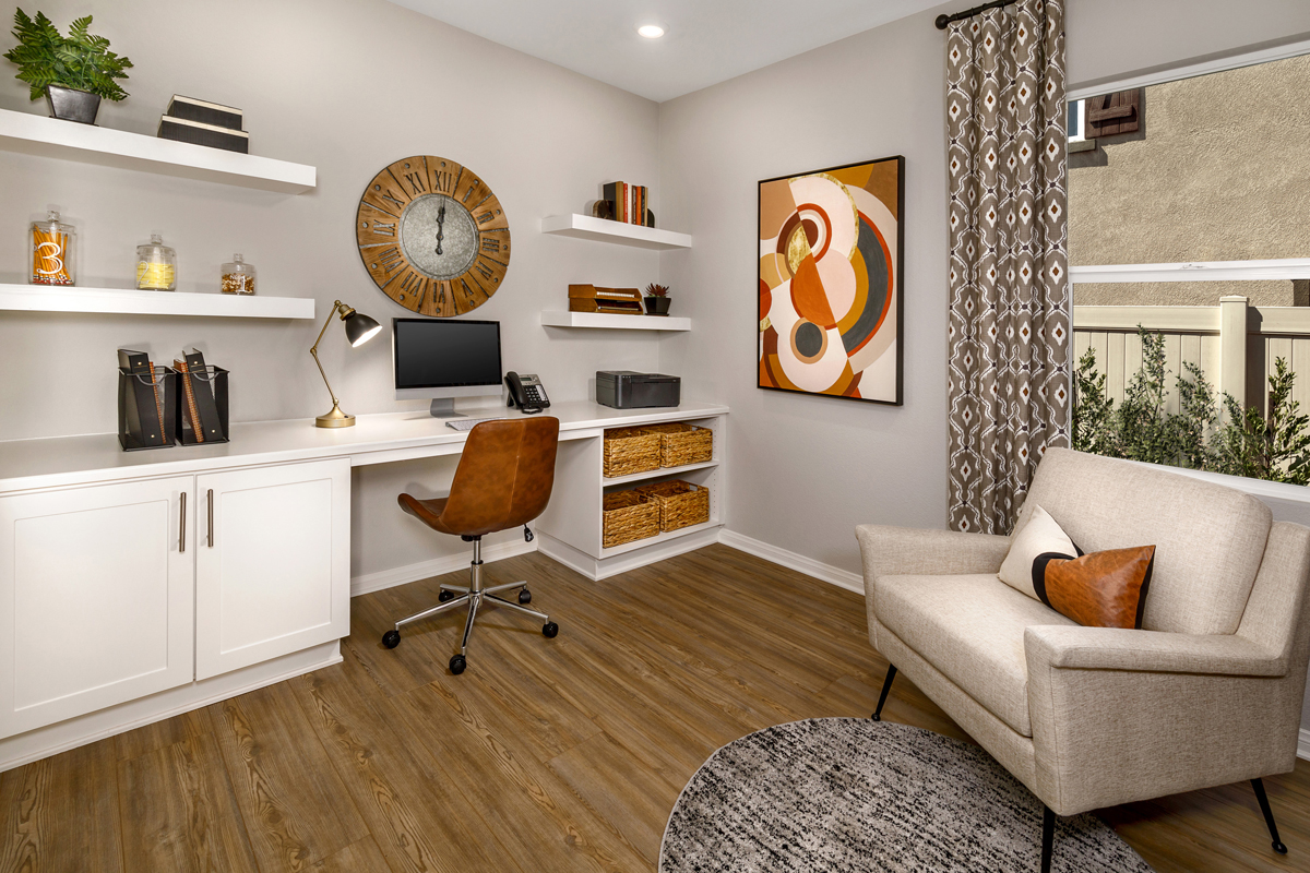 New Homes in Menifee, CA - Persano at Shadow Mountain Plan 2035 Home Office