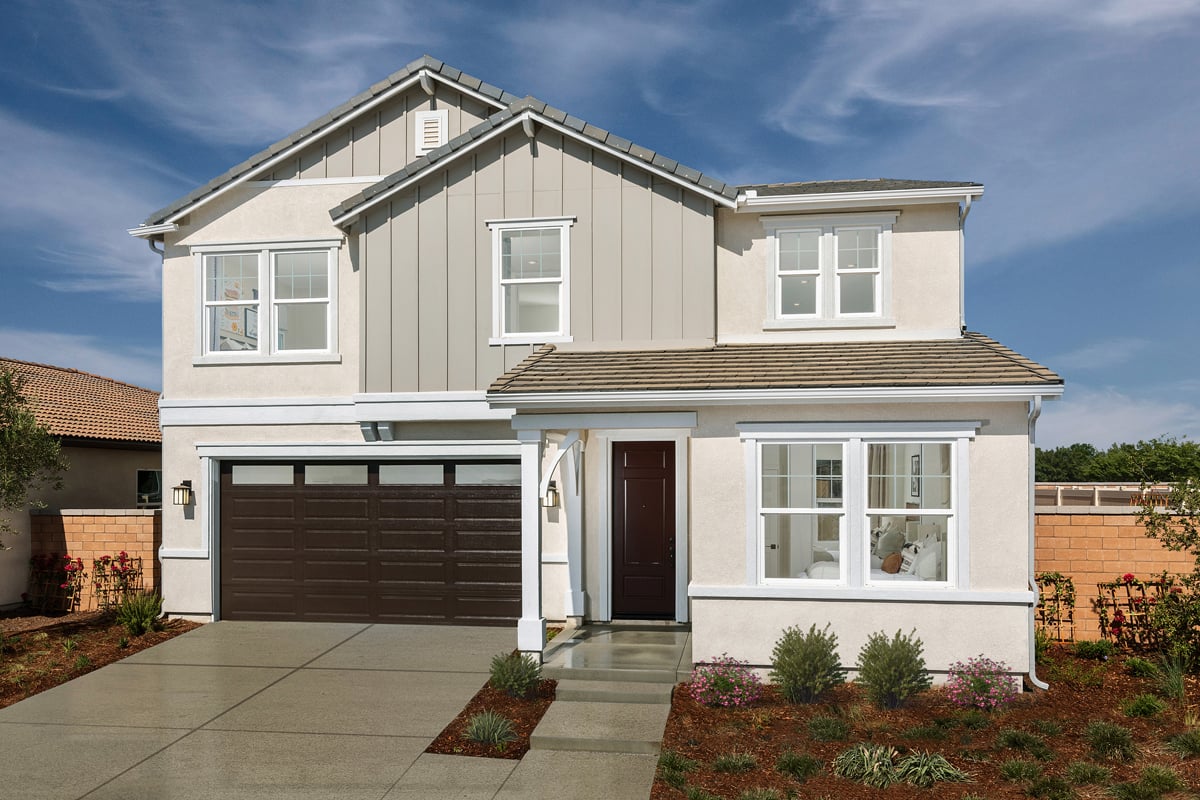 KB model home in Homeland, CA