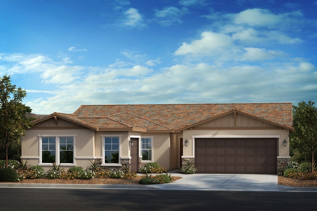 Ranch 'B' - Opt. Enlarged Garage 