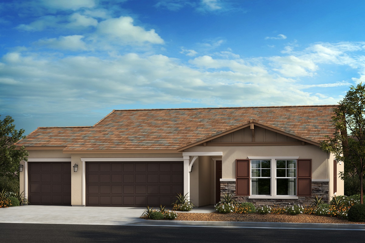 Ranch 'B' - Opt. Enlarged Garage 