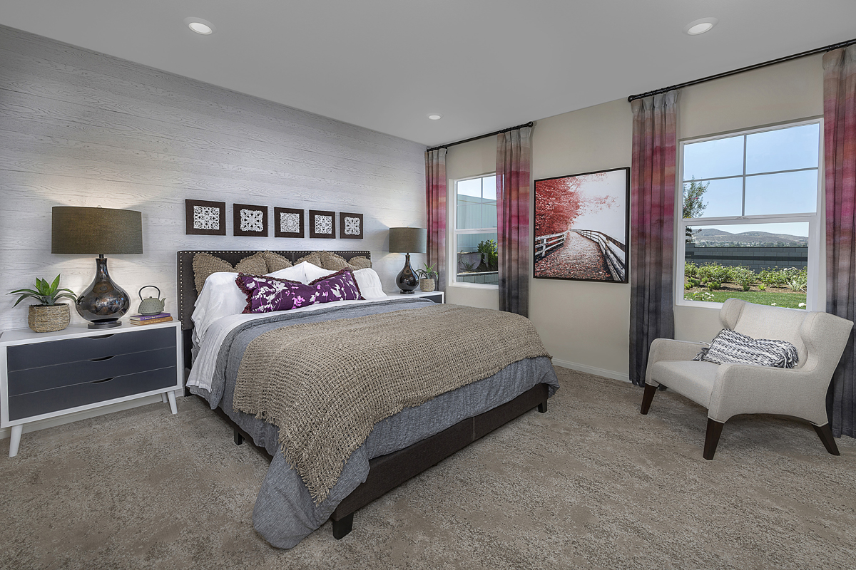 New Homes in Menifee, CA - Talavera Residence Four - Primary Bedroom