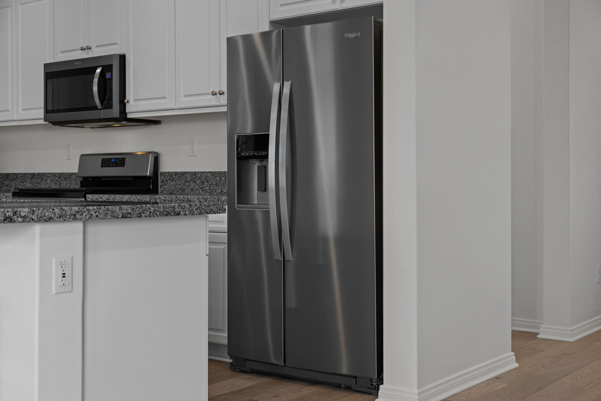 Stainless-steel appliances