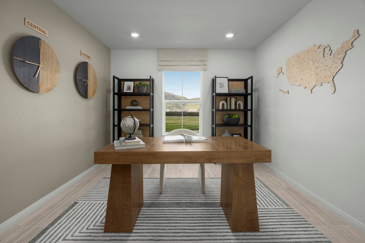 Den for use as office space