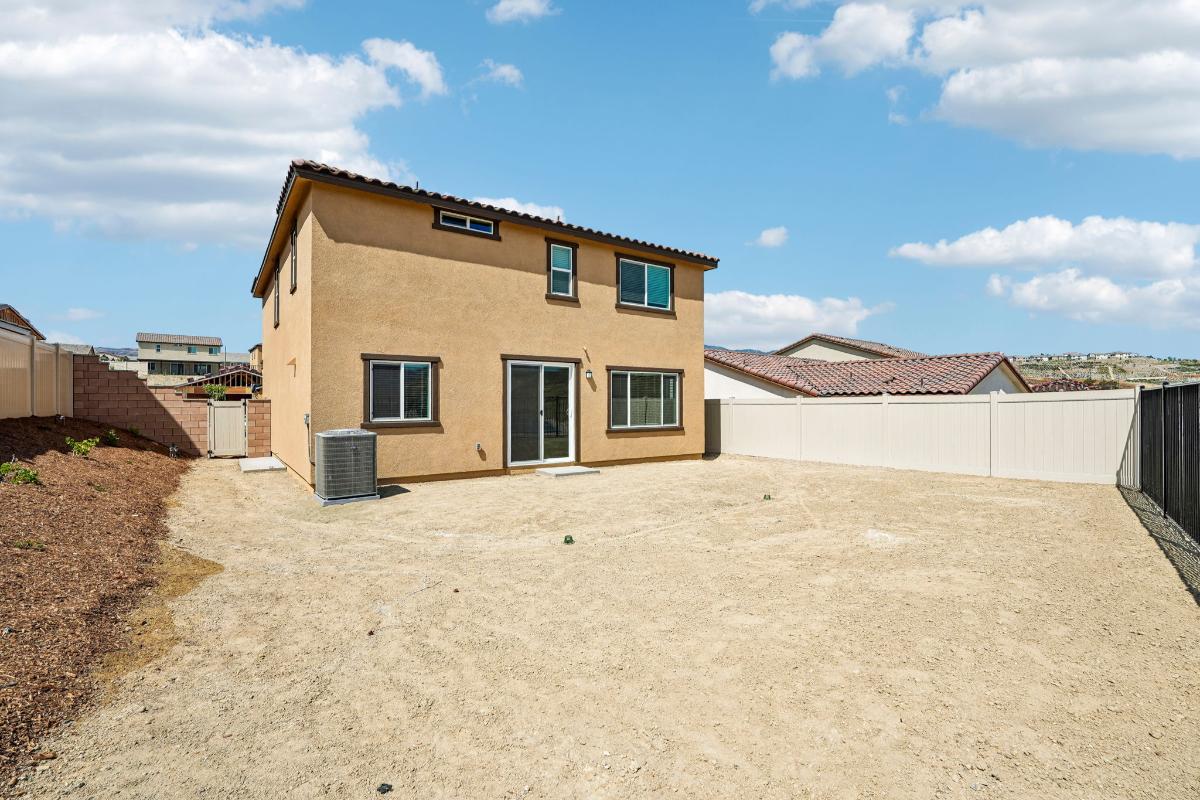 Rear exterior