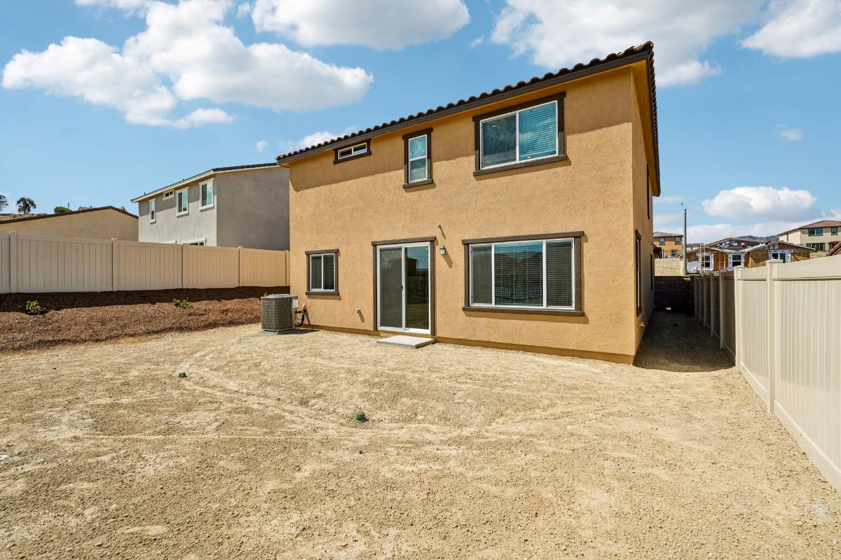 Rear exterior