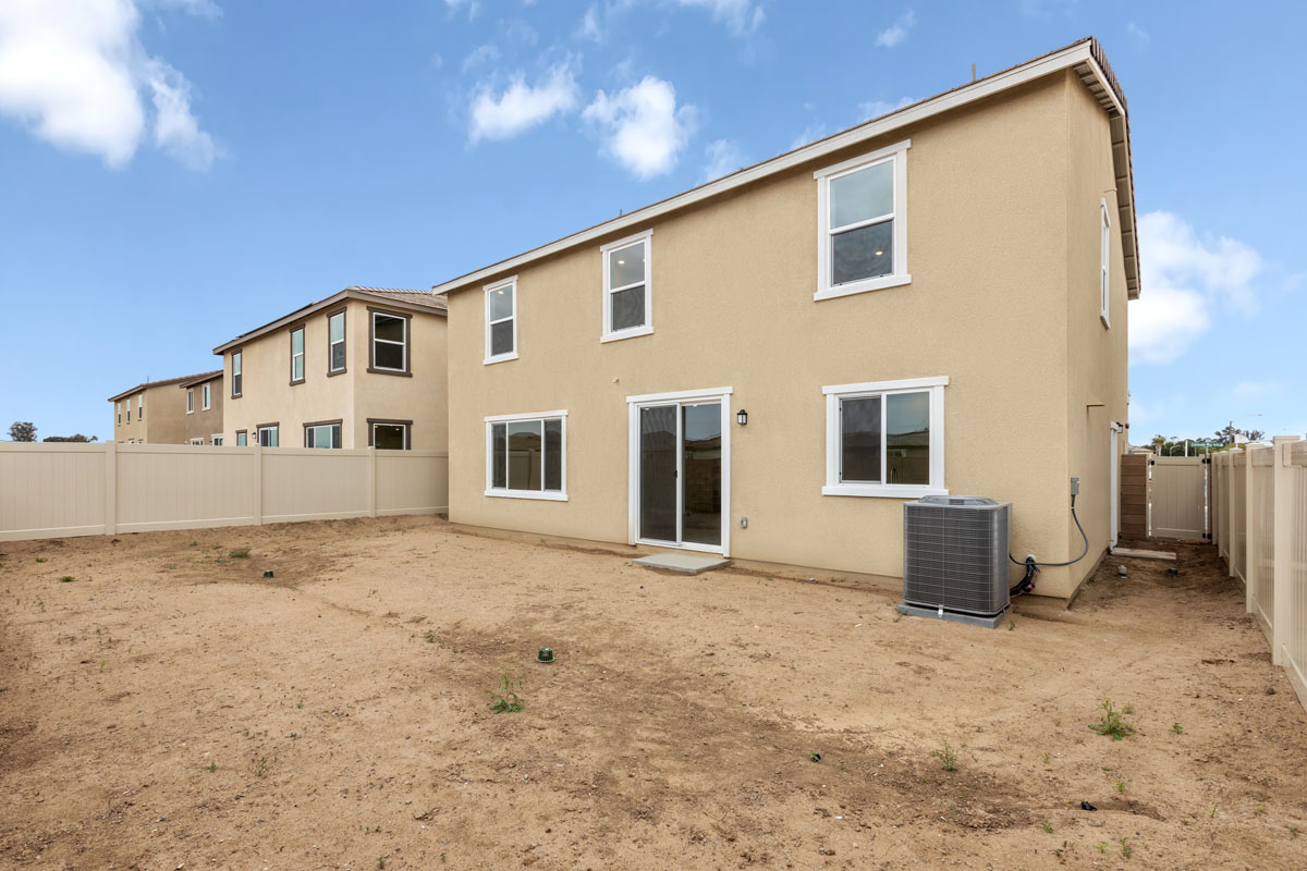 Rear exterior