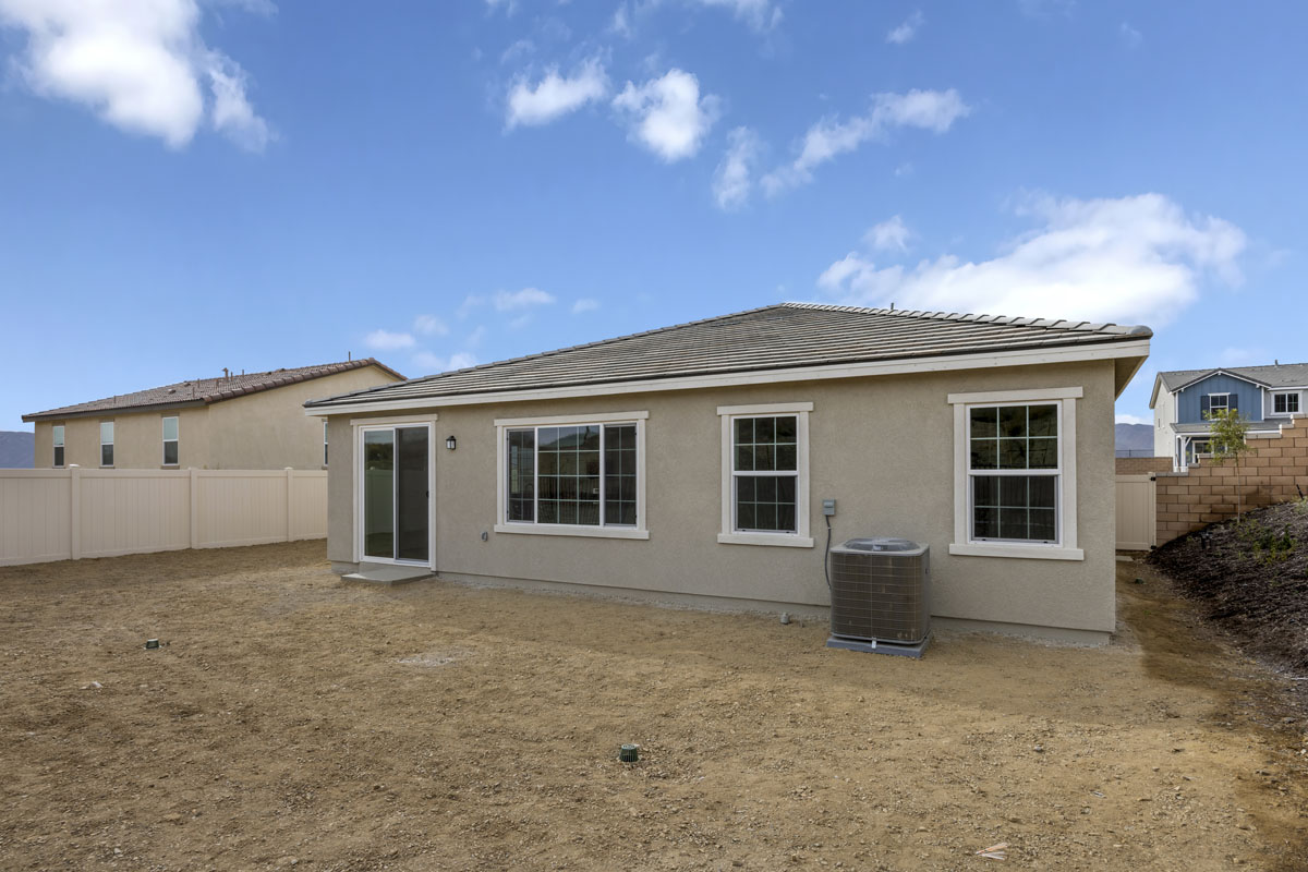 Rear exterior