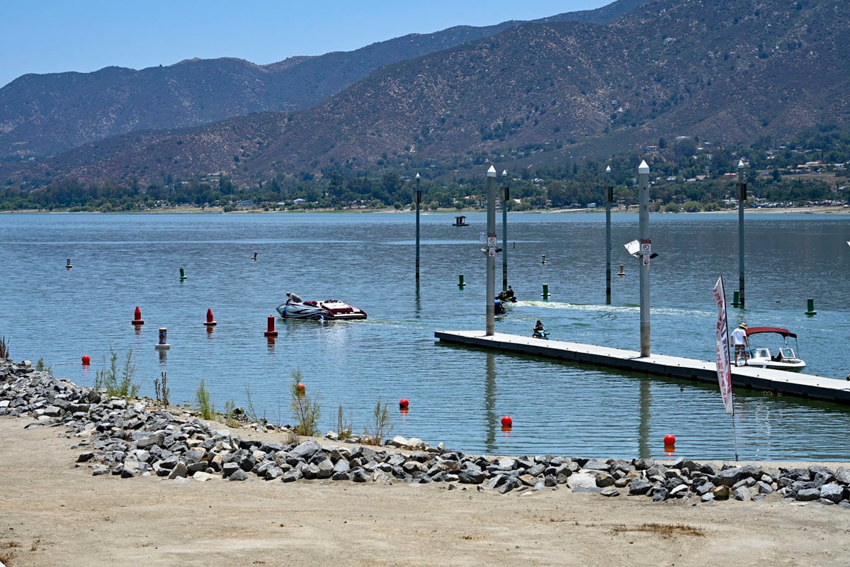 Nearby Lake Elsinore