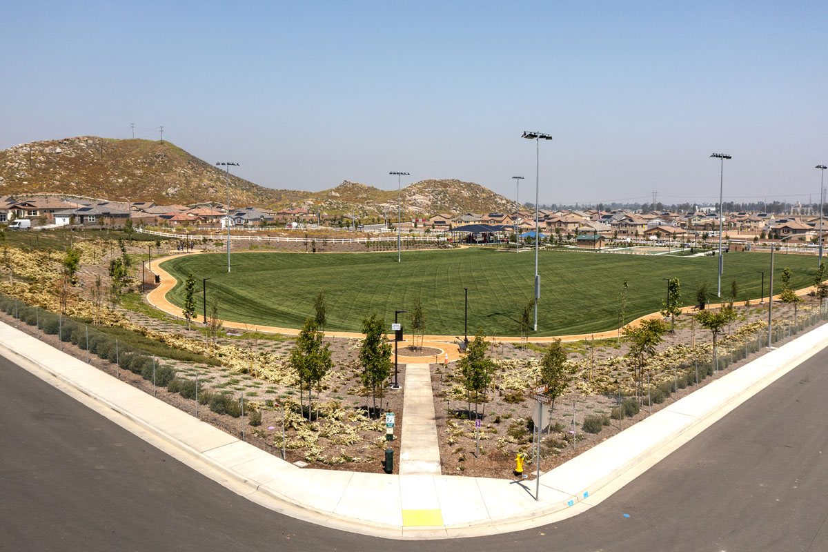 Community soccer fields