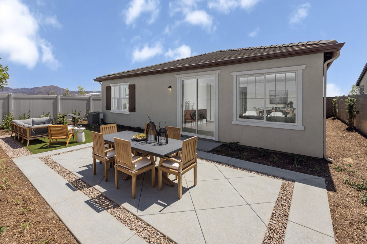 Spacious backyard ideal for entertaining