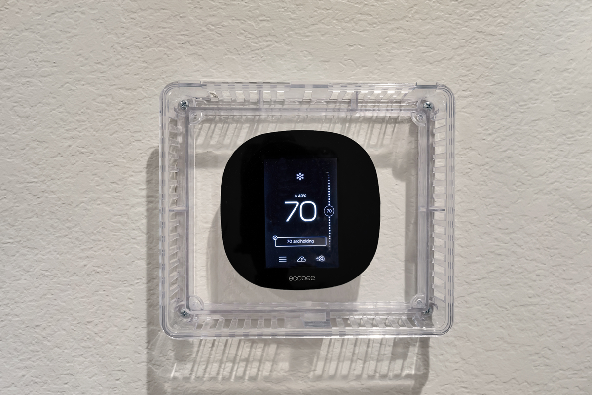 Included smart thermostat