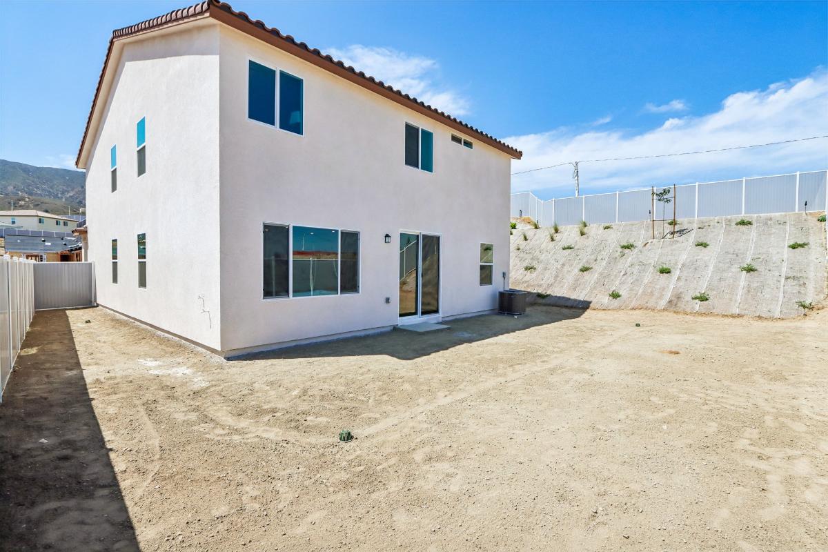 Rear exterior