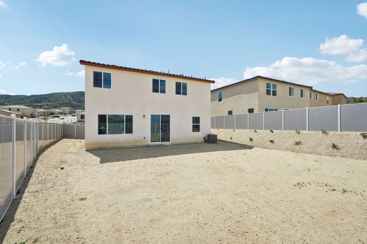Rear exterior
