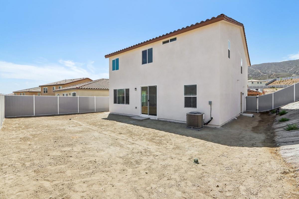 Rear exterior