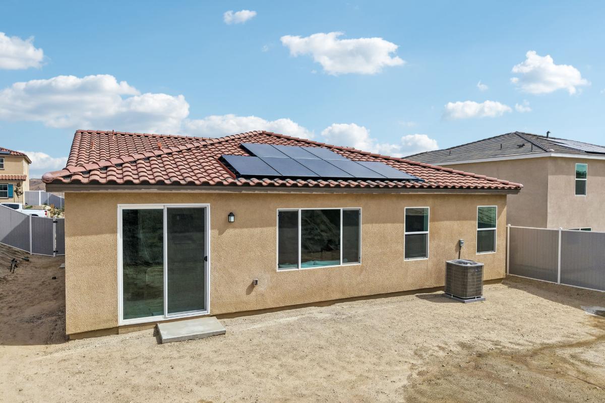Rear exterior