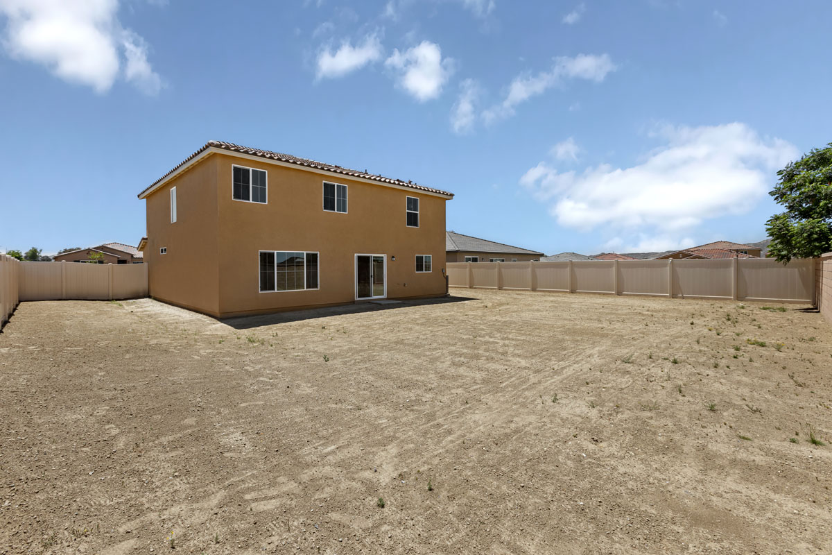 Rear exterior