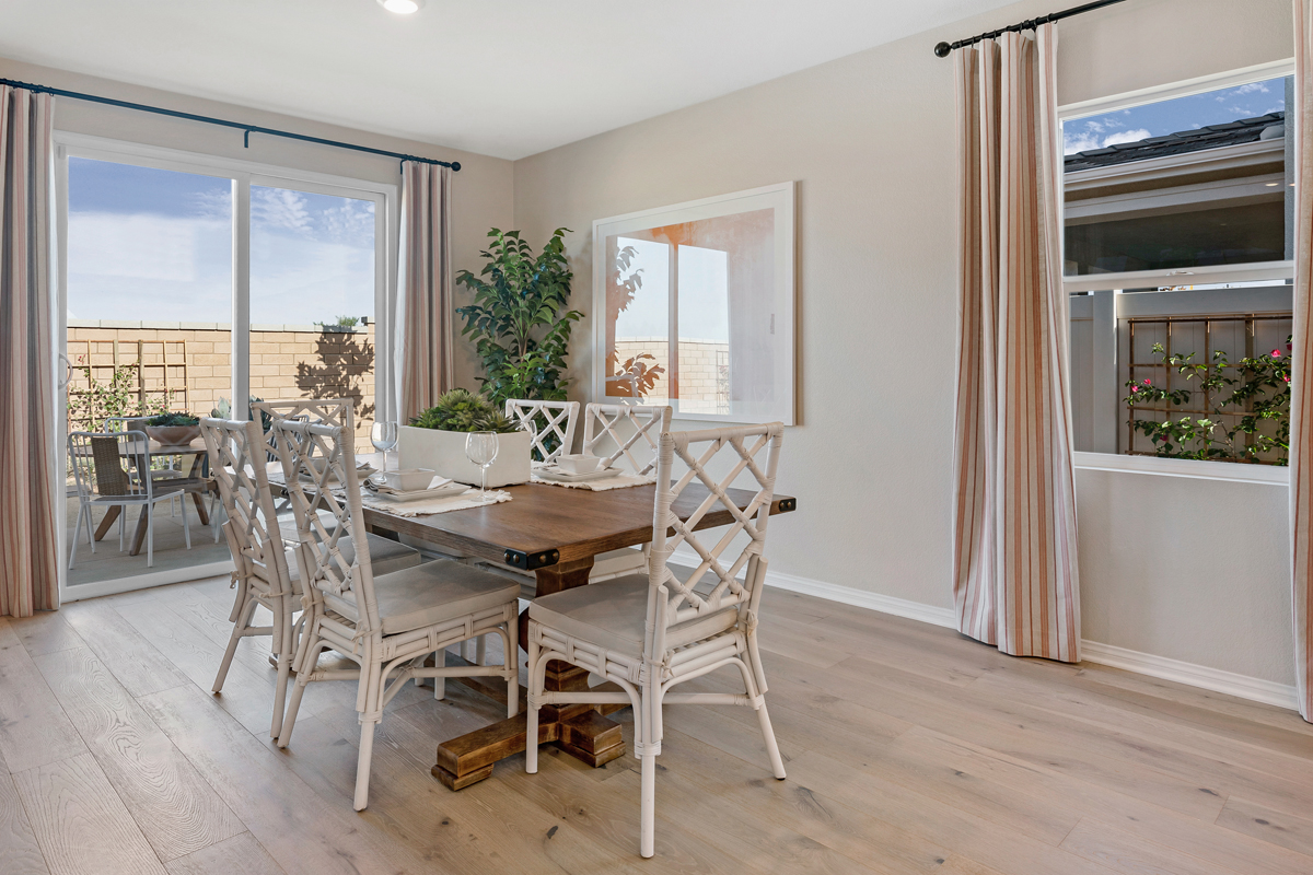 Double-paned sliding glass door