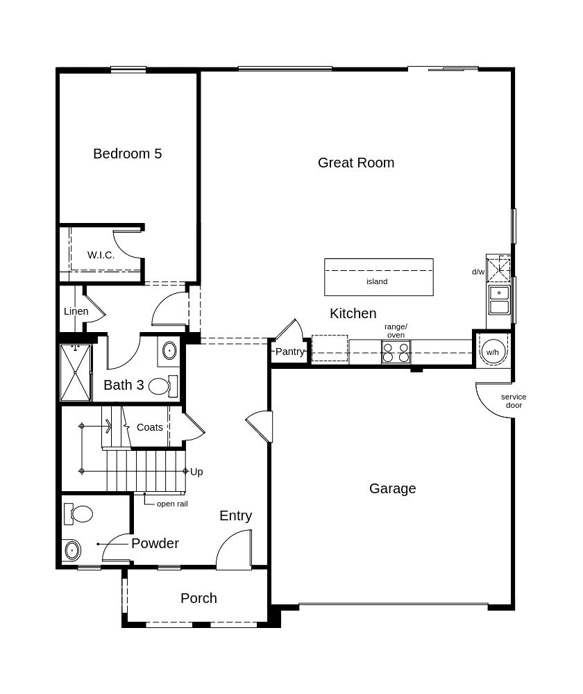 First floor