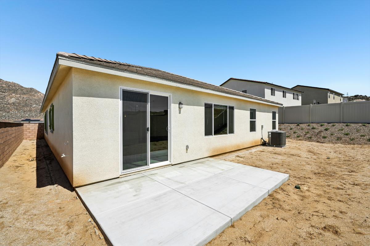 Rear exterior