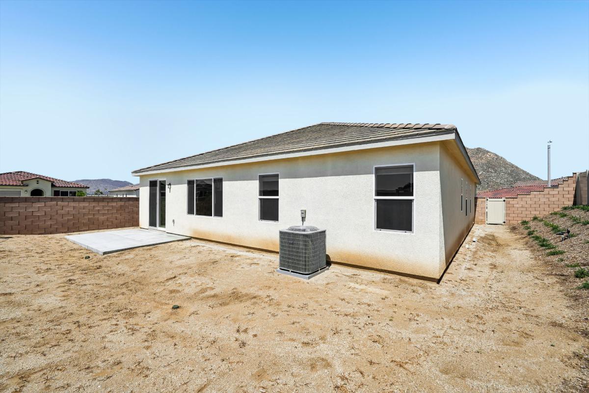 Rear exterior