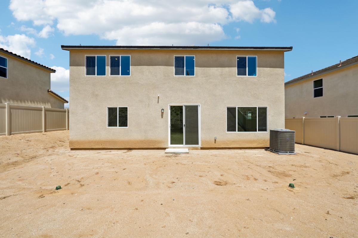 Rear exterior