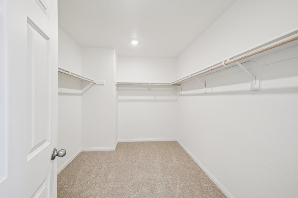 Primary walk-in closet