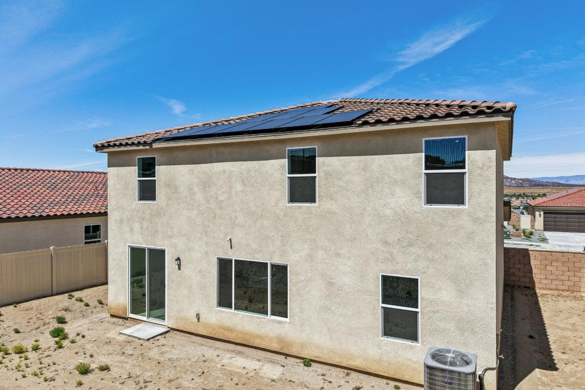 Rear exterior