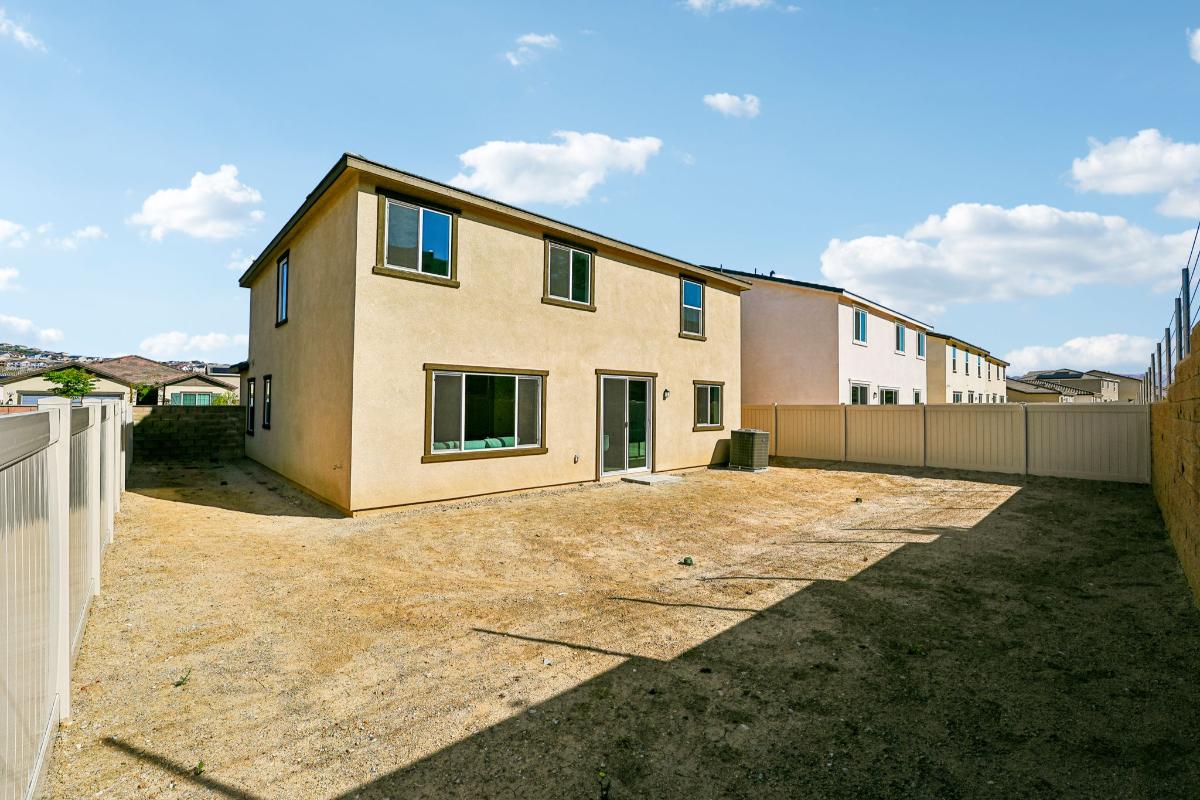 Rear exterior