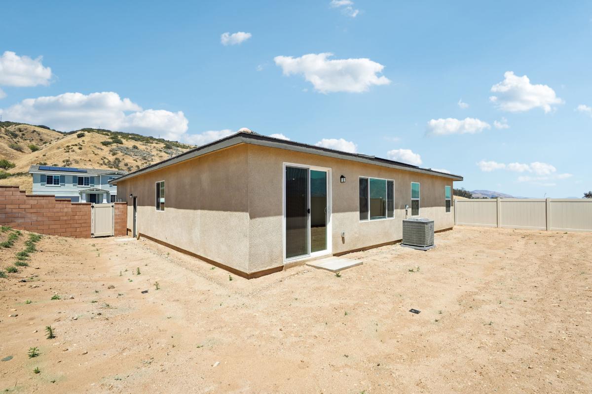 Rear exterior