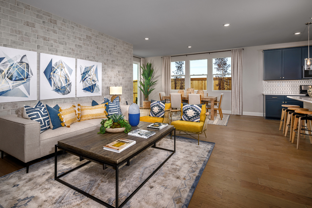 New Homes in Elk Grove, CA - Allegro Plan 1887 Great Room
