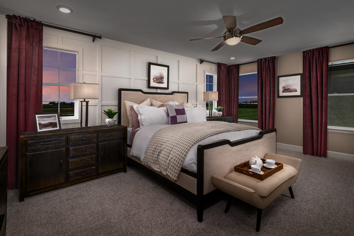 New Homes in Elk Grove, CA - Allegro Plan 1981 Master Bedroom