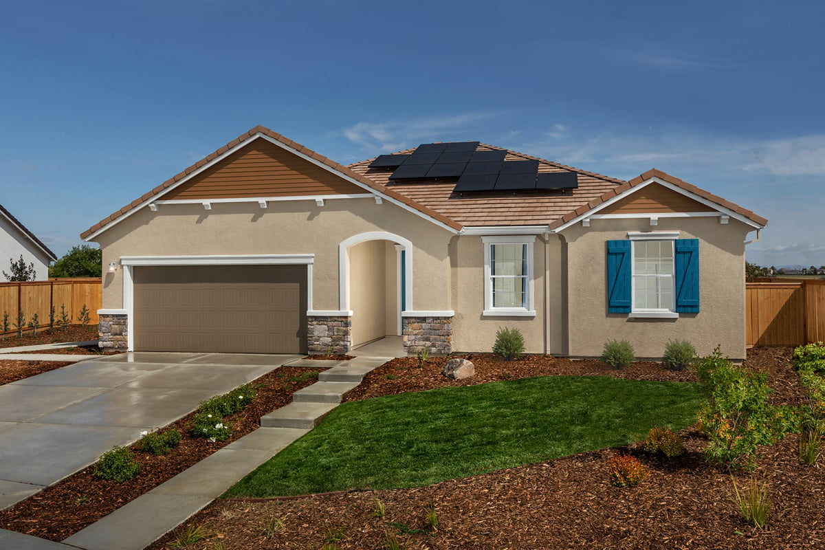 KB model home in Plumas Lake, CA