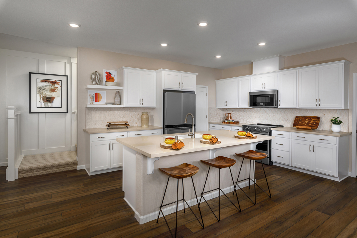 New Homes in Citrus Heights, CA - Canyon at Mitchell Village Plan 1628 Kitchen