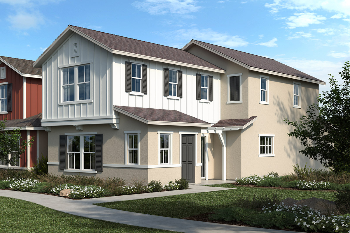New Homes in Citrus Heights, CA - Canyon at Mitchell Village Plan 1508 Elevation F