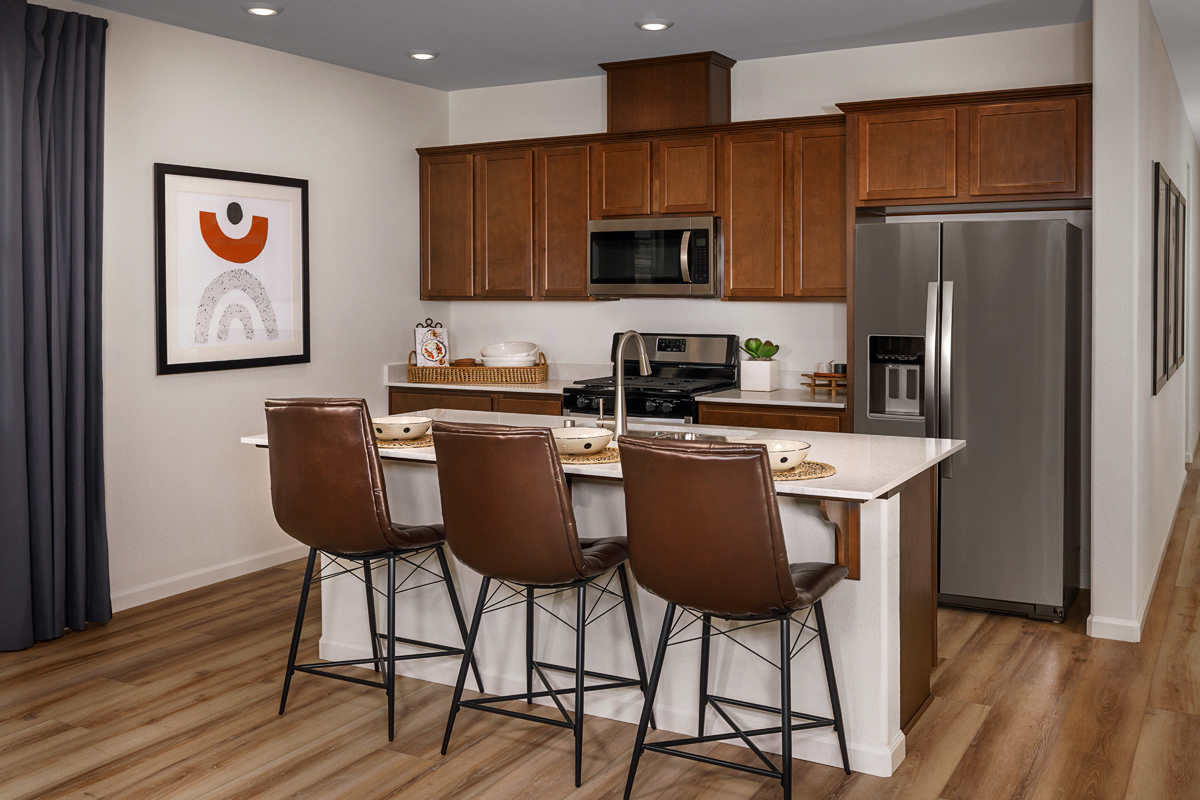 New Homes in Roseville, CA - Cortland at Mason Trails Plan 1718 Kitchen