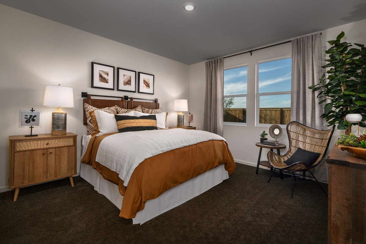 New Homes in Roseville, CA - Cortland at Mason Trails Plan 1718 Primary Bedroom
