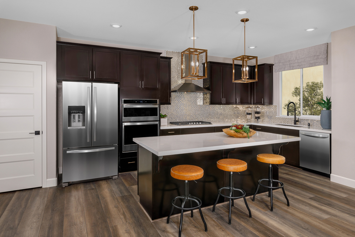 New Homes in Folsom, CA - Enclave at Folsom Ranch Plan 2102 Kitchen