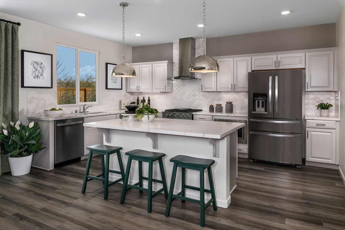 New Homes in Hughson, CA - Fieldstone Plan 1996 Kitchen 