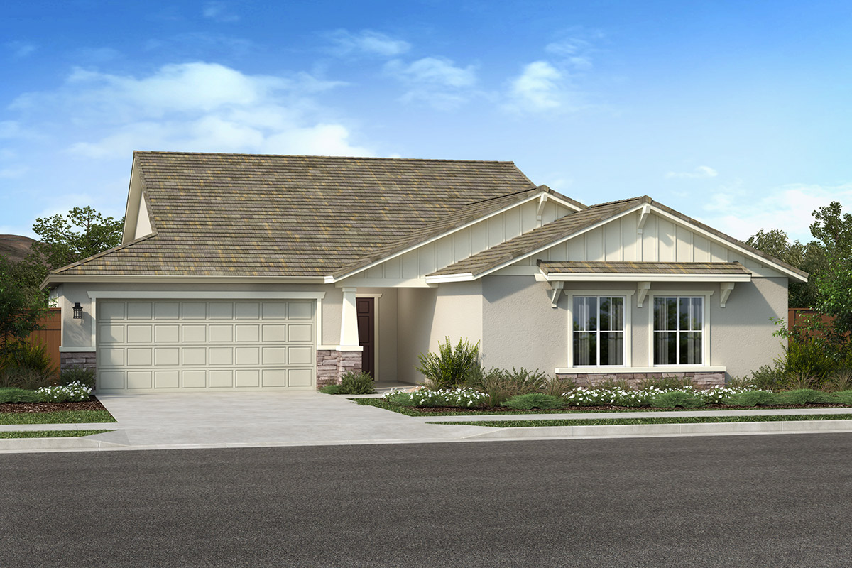 New Homes in Hughson, CA - Fieldstone Plan 2716 Elevation B