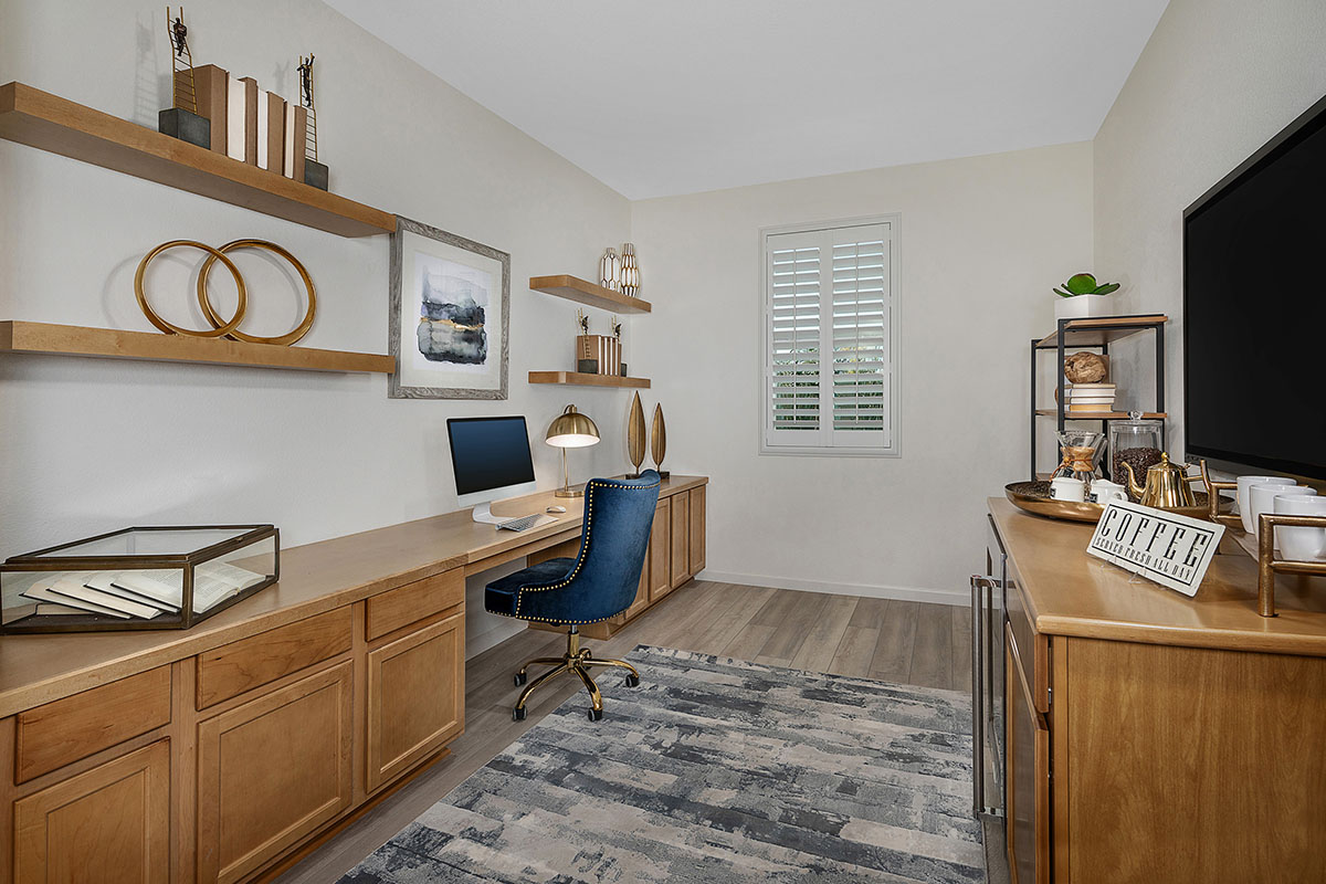 New Homes in Citrus Heights, CA - Heritage at Mitchell Village Plan 2156 Home Office