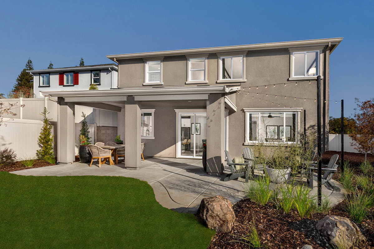 New Homes in Citrus Heights, CA - Heritage at Mitchell Village Plan 2385 Patio